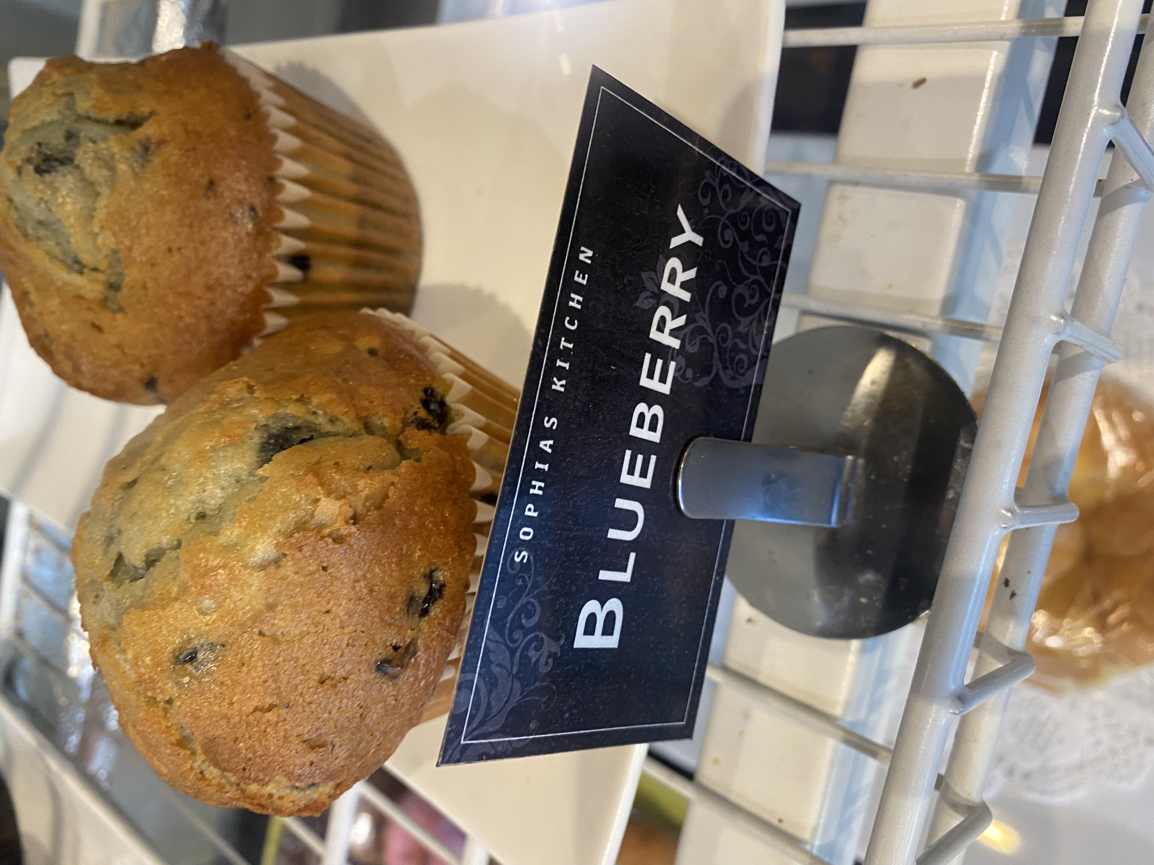 It's National Blueberry Muffin Day at the Village Shops